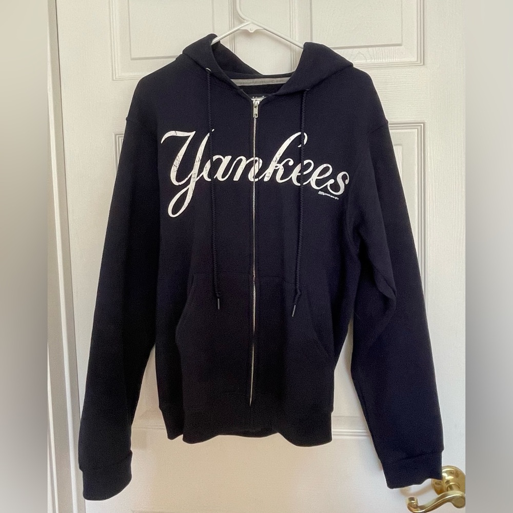 Yankees zipper hoodie